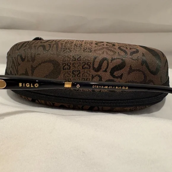 NEW! DITA SIGLO DTS113-01-BLK-GLD; Black/White Gold Amber Lens; 100% Authentic DITA | Accessories | New Dita Siglo Dts131blkgld Blackwhite  main image 2